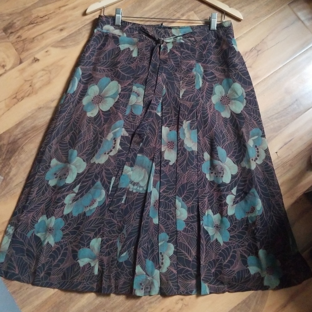 Vintage French Floral Skirt